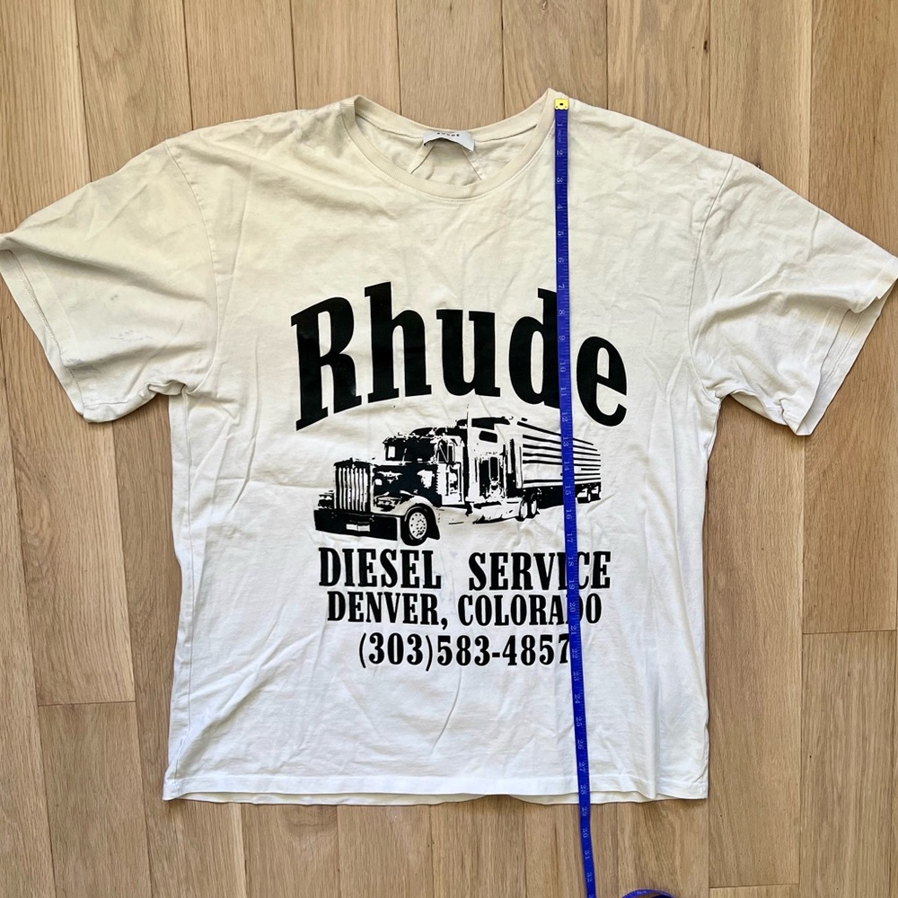 Rhude Diesel Truck Service Denver, Colorado Graphic Box T-Shirt S - Picture 9 of 11